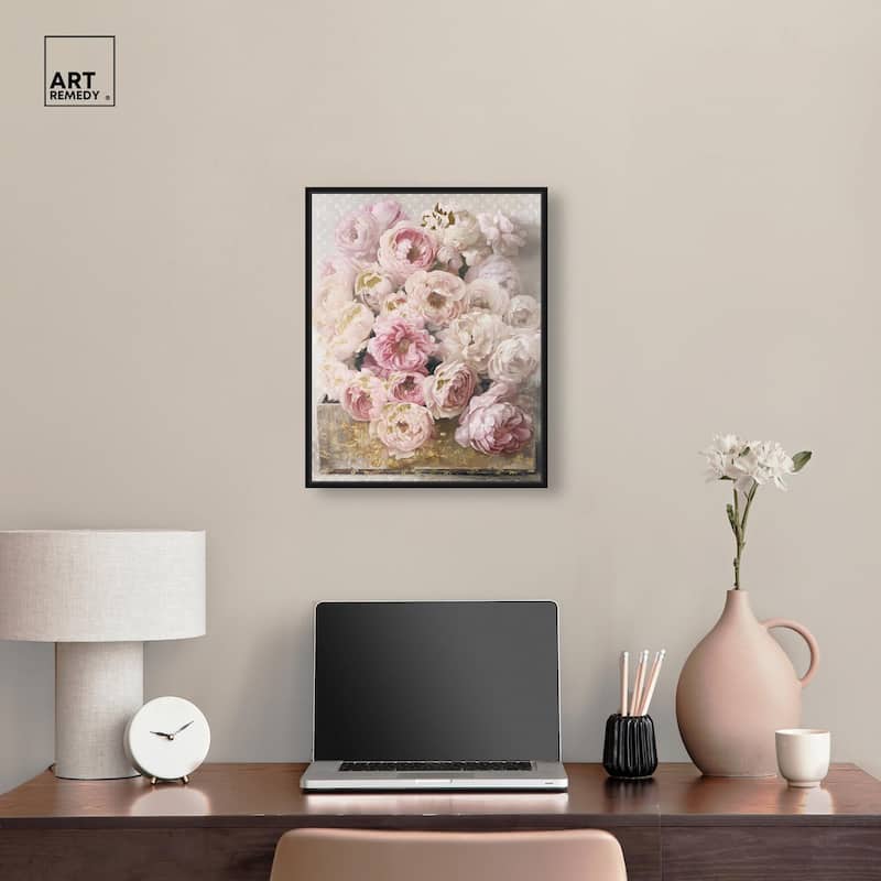 Beautiful Glam Floral Case Canvas by Art Remedy
