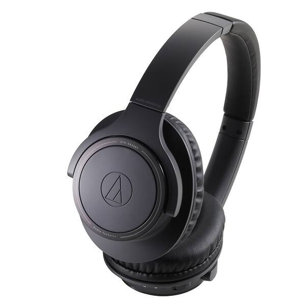 Shop Black Friday Deals On Audiotechnica Ath Sr30bt Wireless Over Ear Headphones With Built In Microphone And Controls Black Overstock 28094762