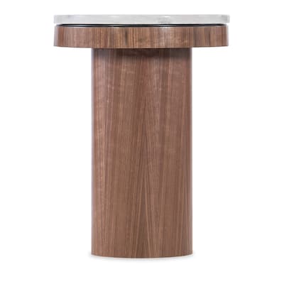 Hooker Furniture M09-80117-85 Vana 14" Diameter Marble Top Accent