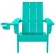 preview thumbnail 59 of 68, Shoreside Kids Outdoor Poly Adirondack Chair with Cup Holder (Set of 2)