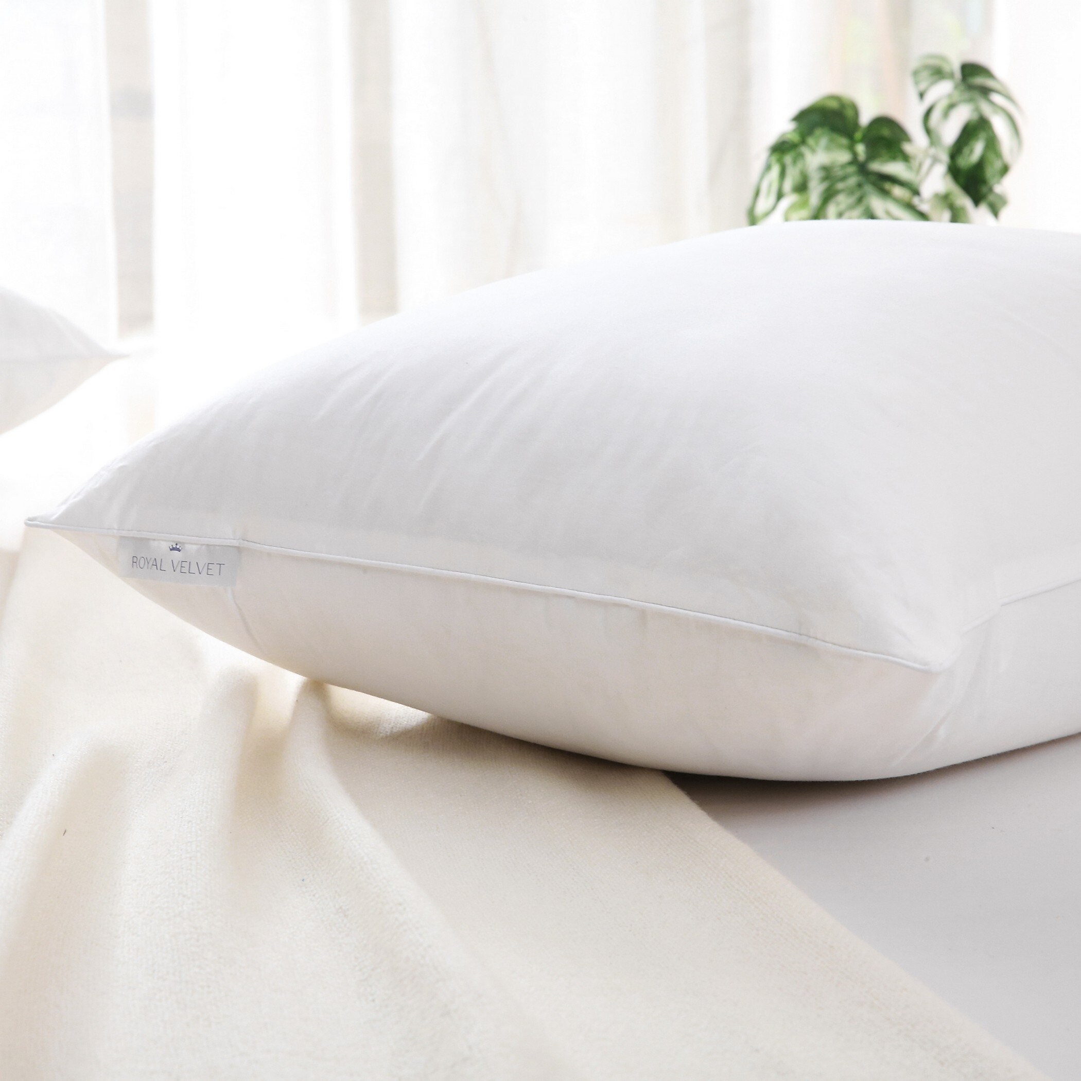 Royal velvet pillows bed bath top and beyond