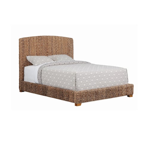 Hand-Woven Banana Leaf Bed, Amber