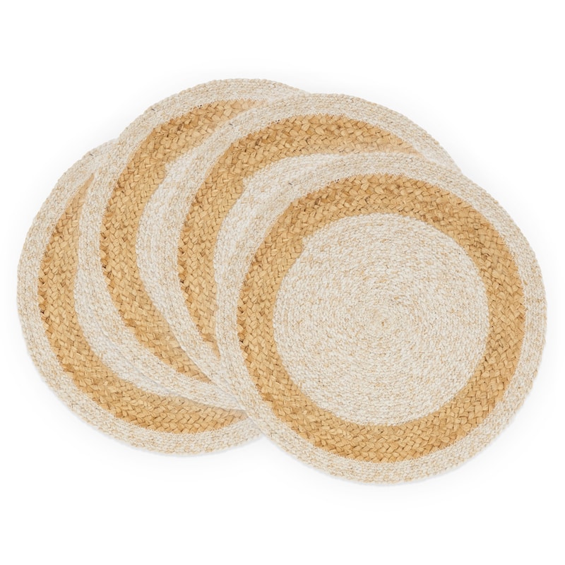 Textured Jute Braided Placemat (Set of 4)