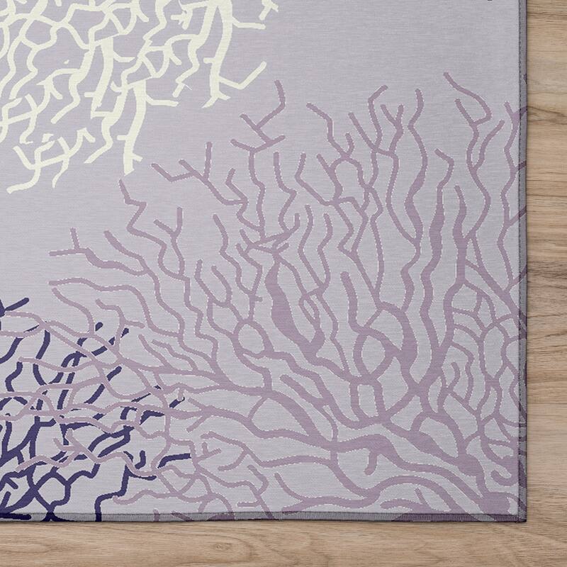 Indoor/ Outdoor Surfside Coral Rug New