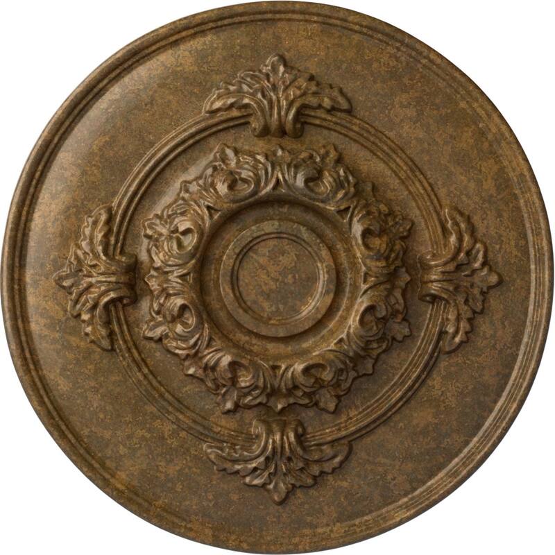 13 3/4"OD x 1"P Monique Ceiling Medallion