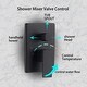 preview thumbnail 8 of 16, Rain Shower System with Waterfall Tub Spout 3 Function Bathroom Shower Faucet Set Contain 12 Inch Shower Head