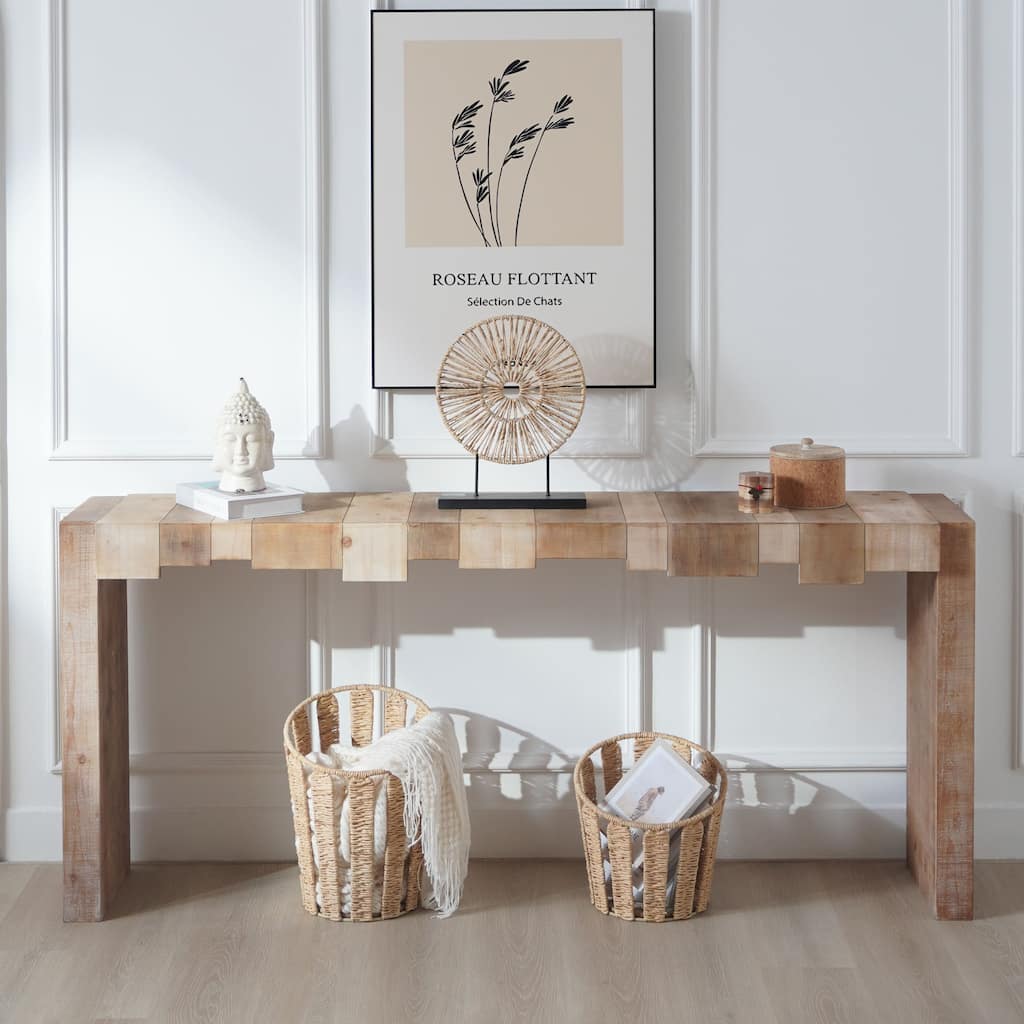 Modern Rustic Console Table