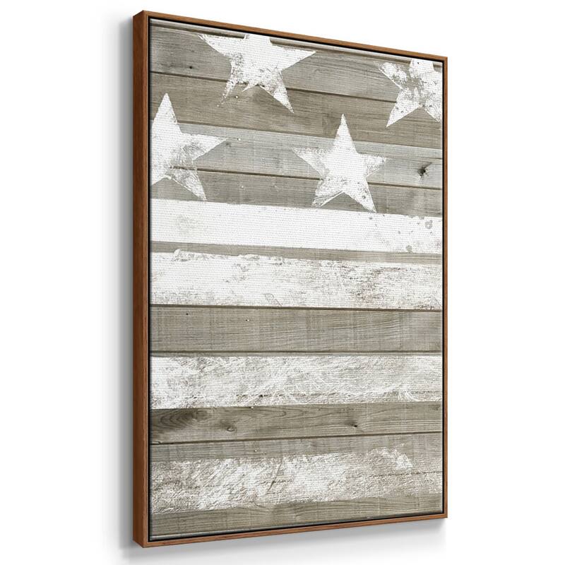 Americana Flag - Multi Piece Framed Canvas