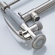 preview thumbnail 7 of 12, 2 Spout Single Handle Kitchen Faucet with Pull Down Sprayer