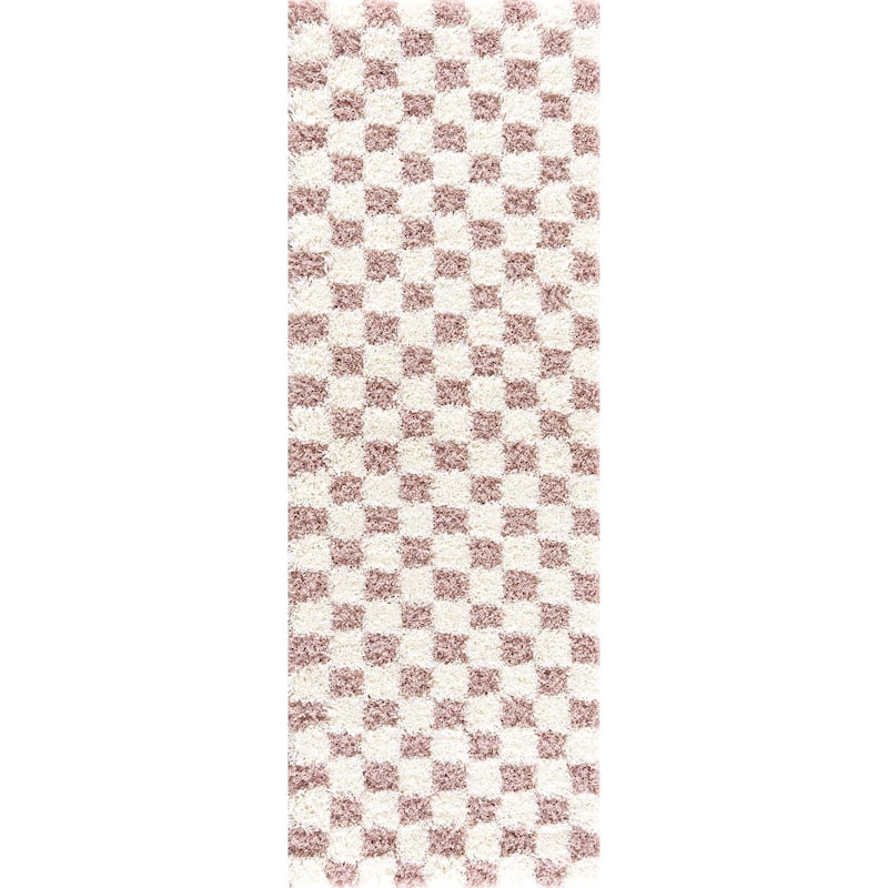Hauteloom Atira Living Room, Bedroom Area Rug - Contemporary - Plush Pile - Light Gray,Cream - 7'10" x 10'3"