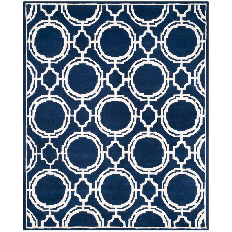 SAFAVIEH Handmade Chatham Oili Modern Wool Rug