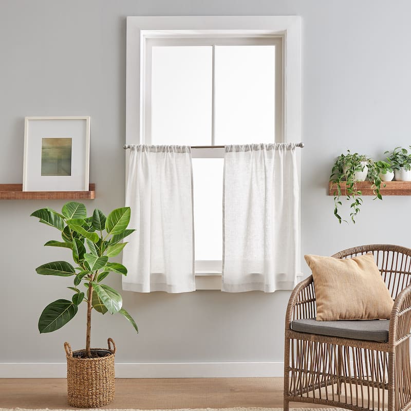 Peri Home 100% Linen Tier Pair