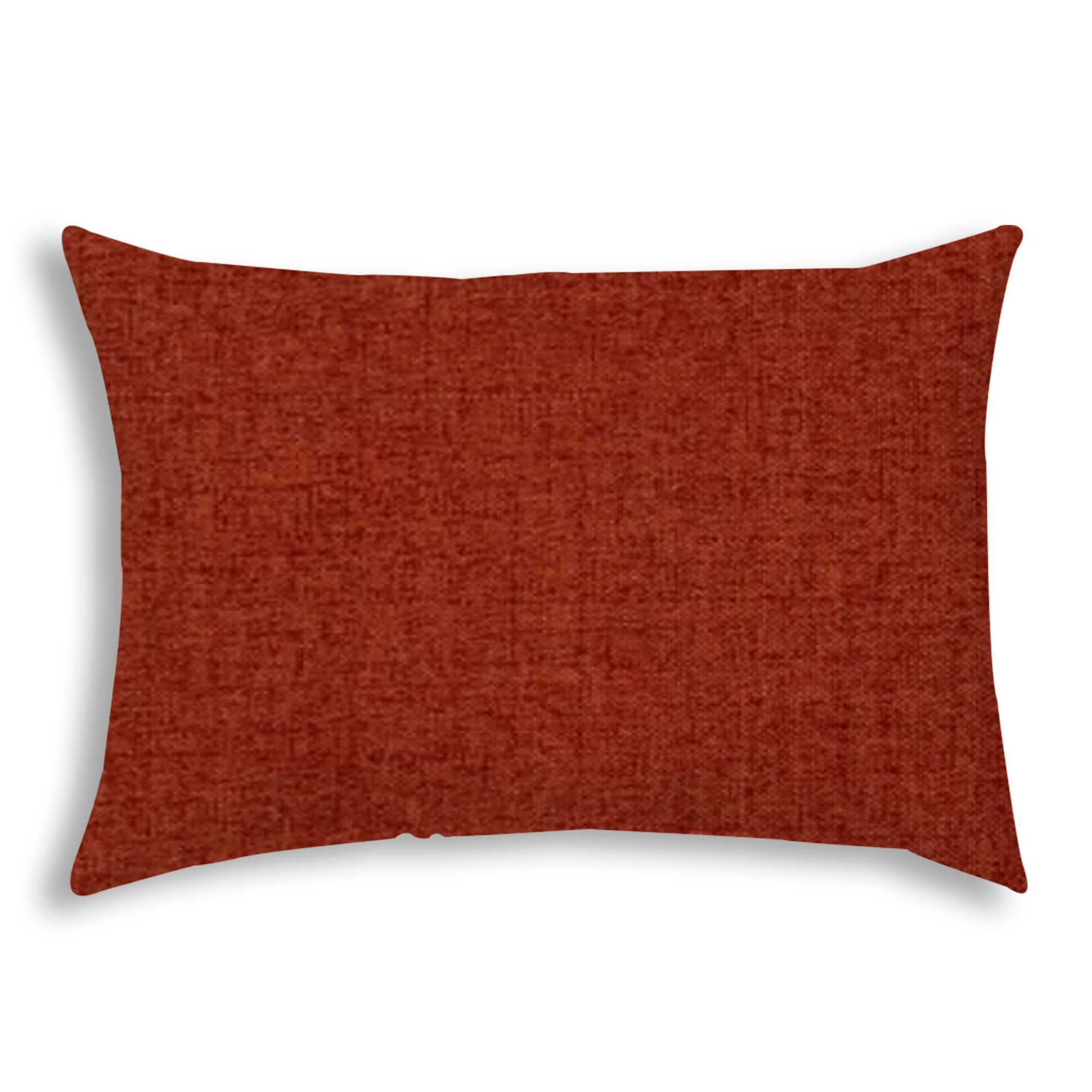 14 X 20 Brick Red Indoor Outdoor Throw Pillow