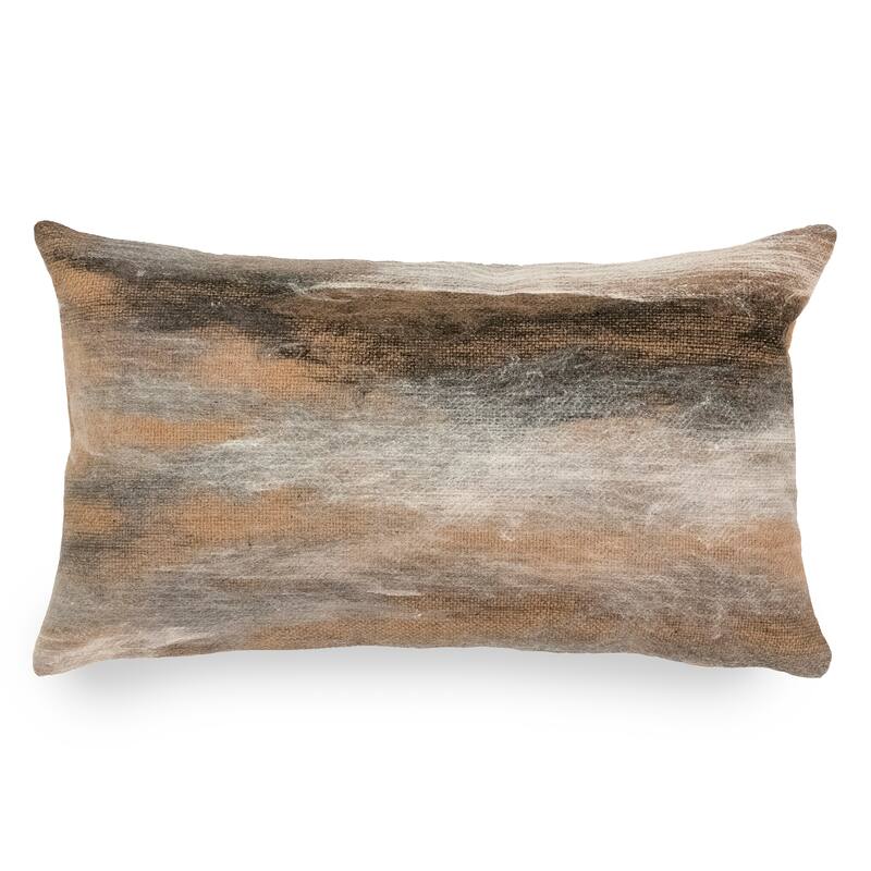 Liora Manne Visions I Vista Indoor/Outdoor Pillow Taupe