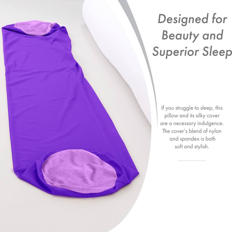 Straight Body Pillow, Premium Microbead,Side Sleeping / Pregnant Women