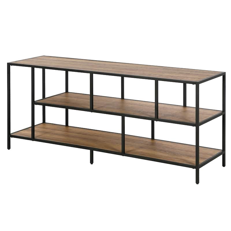 Winthrop Rectangular TV Stand with Metal Shelves for TV's up to 60"
