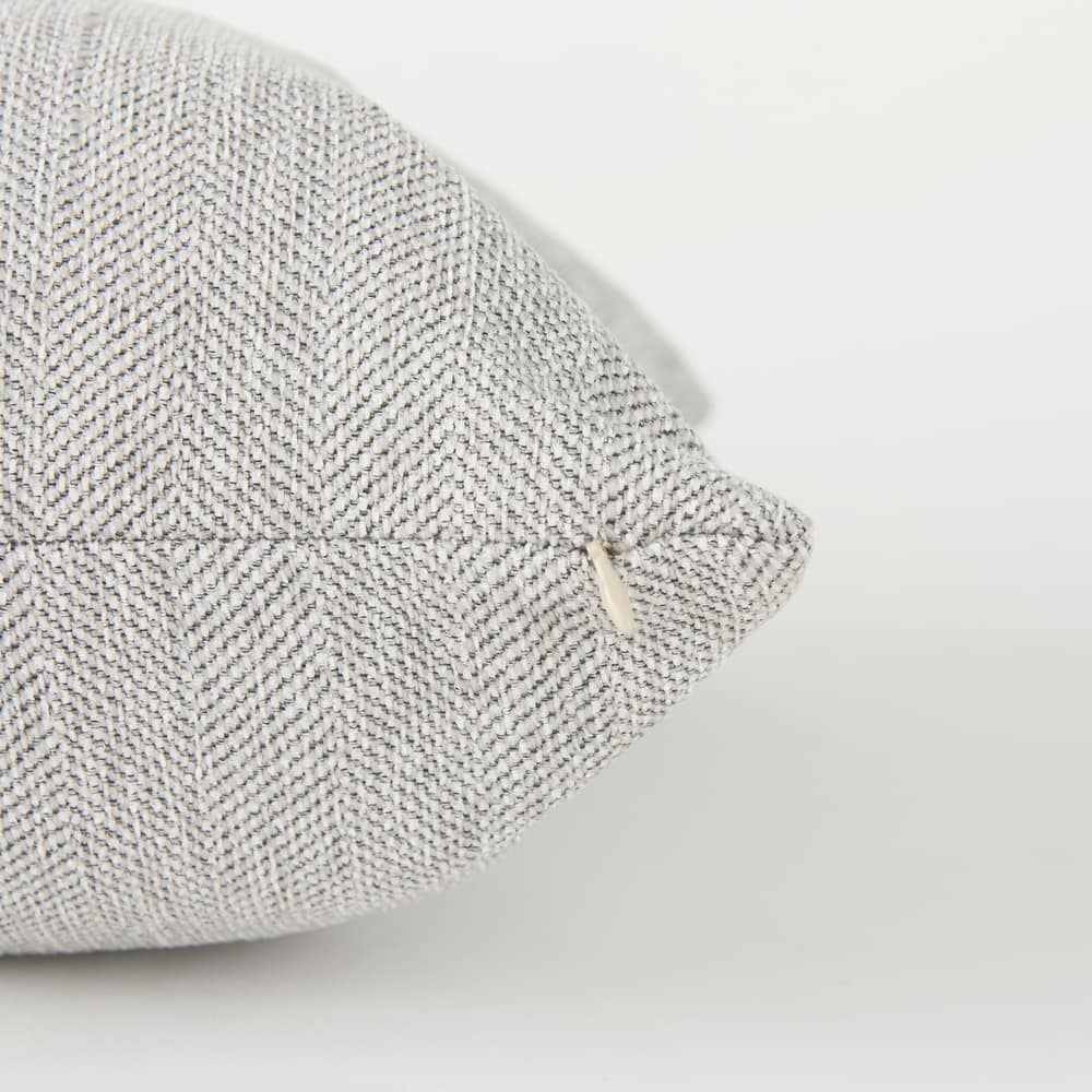 Valence Light Gray Throw Pillow Sectional Piece - 18.11 x0.43 x18.11