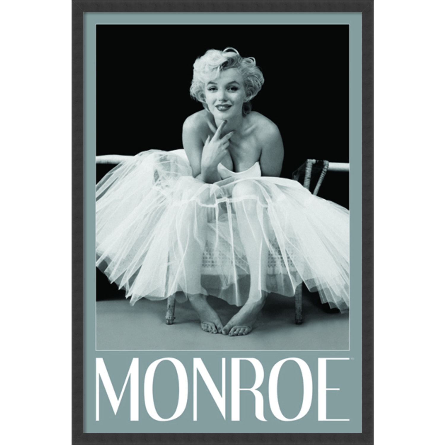 Marilyn Monroe - Chanel No. 5 24x24 Framed Art Print by Feingersh, Ed