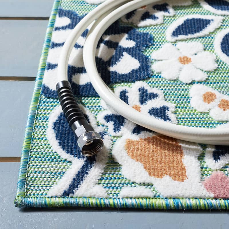 SAFAVIEH Cabana Cassie Indoor/ Outdoor Waterproof Transitional Rug