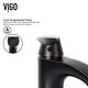 preview thumbnail 35 of 42, VIGO Linus Single-Handle Single Hole Bathroom Vessel Sink Faucet