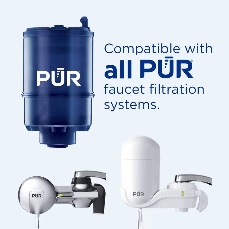 PUR PLUS Mineral Core Faucet Mount Water Filter Replacement (6 Pack
