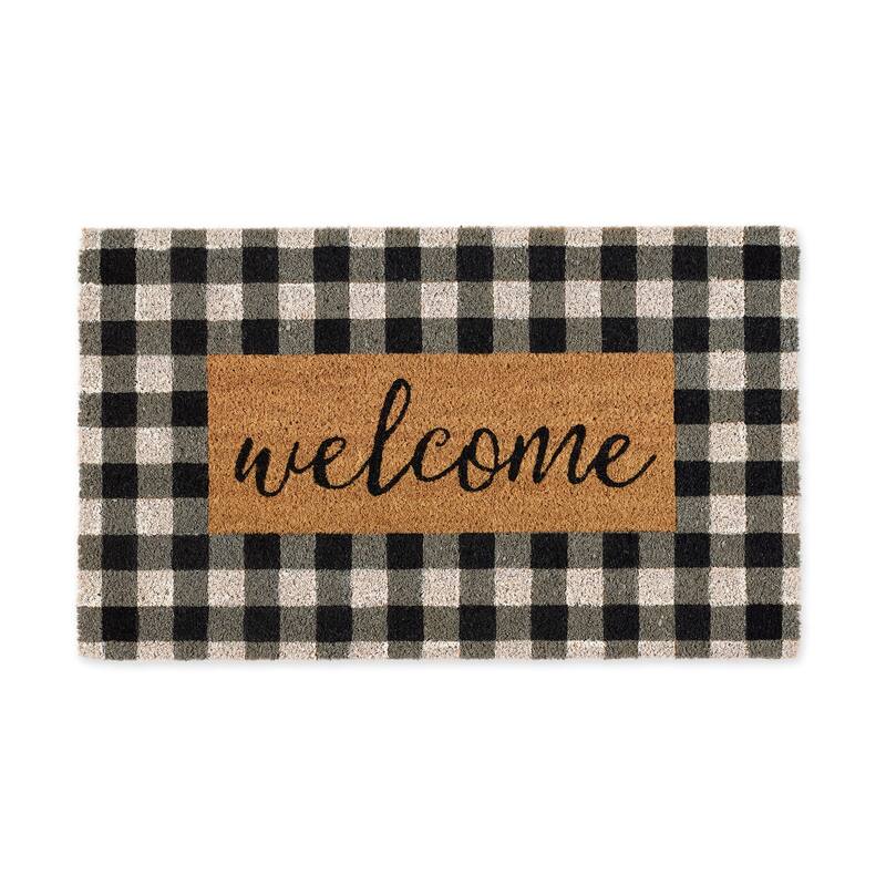 DII Damask Welcome Mat