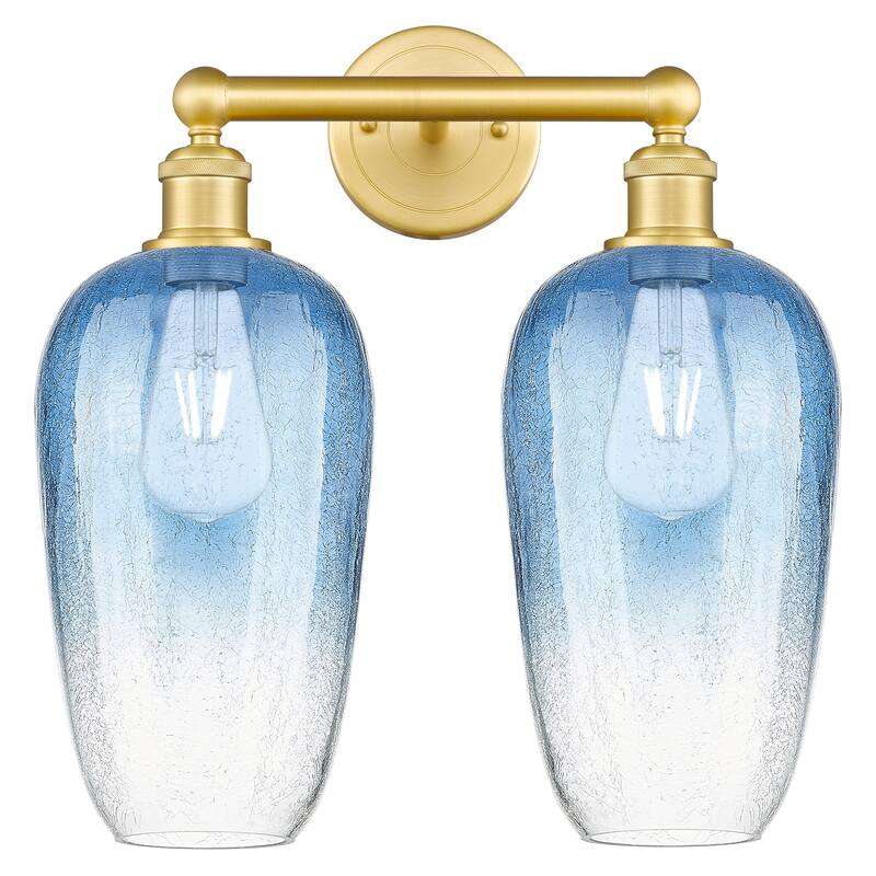 Innovations Lighting Endless Possibilities Edison - Brookhaven Flute - 2 Light 16" Bath Vanity Light