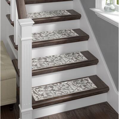 Primrose Carpet Stair Treads Non Slip Stair Rugs with Double Sided Tape