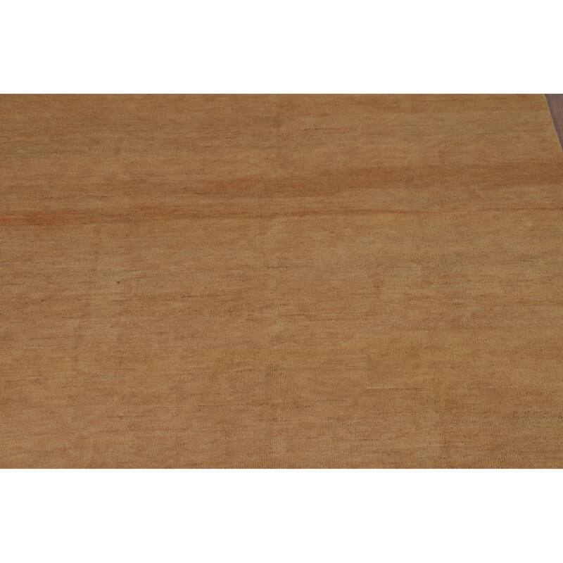 Modern Gabbeh Oriental Area Rug Contemporary Hand-Knotted Wool Carpet - 5'0" x 8'0"