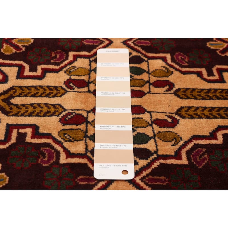 Teimani Beige Rug 3'8" x 6'10" - 3'8 x 6'10