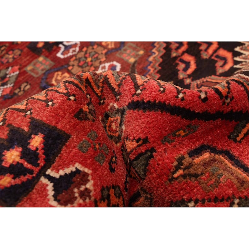 ECARPETGALLERY Hand-knotted Andelz Red Wool Rug - 2'11 x 5'10