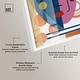 preview thumbnail 10 of 41, Abstract Mask Series Living Room Set Shadowbox Print by Art Remedy