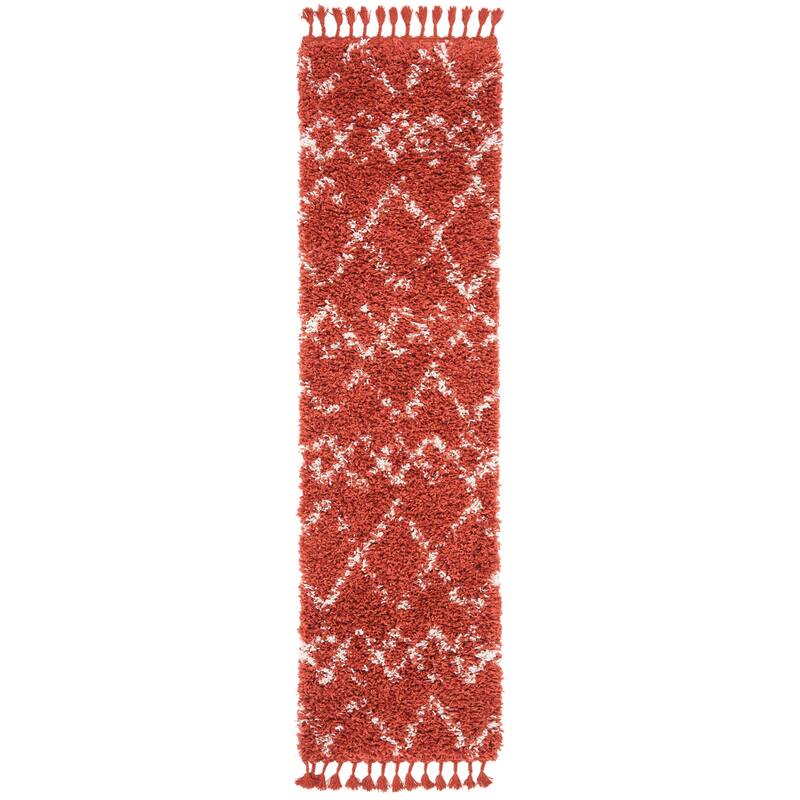 SAFAVIEH Pro Lux Shag Darcia Moroccan Tassel 2.4-inch Thick