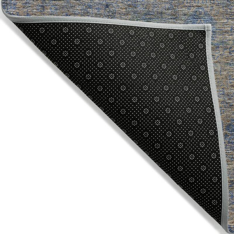 Machine Washable Indoor/ Outdoor Chantille Traditional Vintage Rug