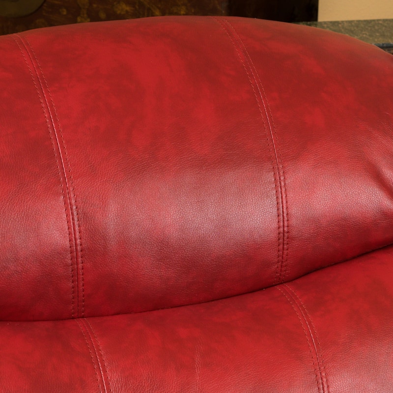 Hawthorne PU Leather Glider Recliner Chair by Christopher Knight Home