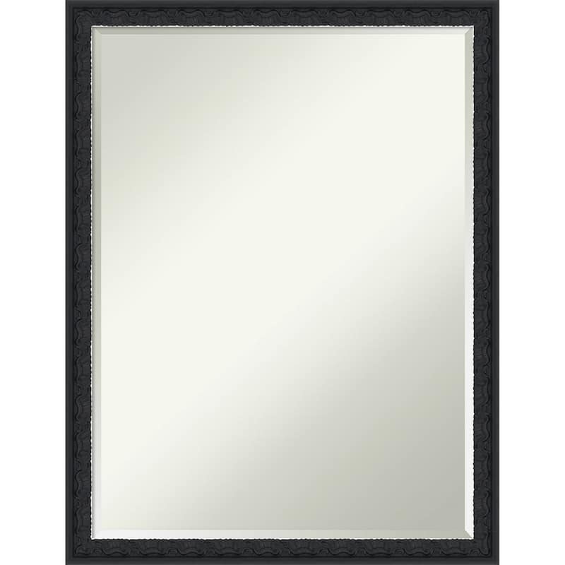 Bethany Half-Inch-Bevel Wood Framed Wall Mirror