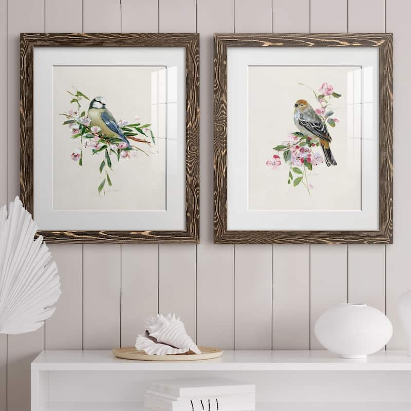 Spring Song Blue Bird-Premium Framed Print - Ready to Hang