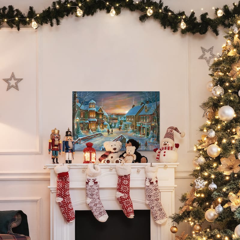 Home For The Holidays-Premium Gallery Wrapped Canvas - Ready to Hang
