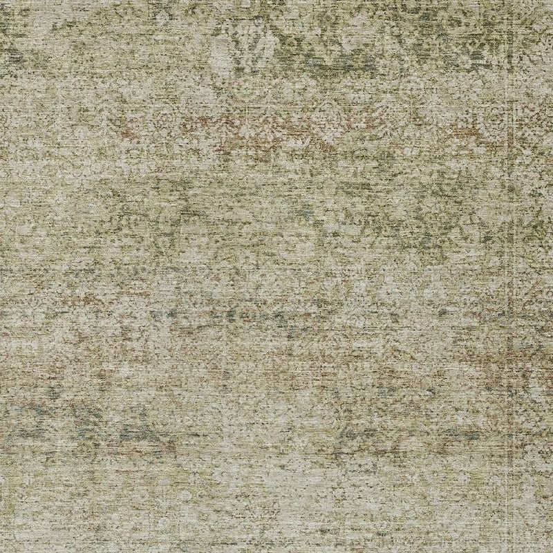 HomeRoots Abstract Traditional Rectangle Outdoor Rug