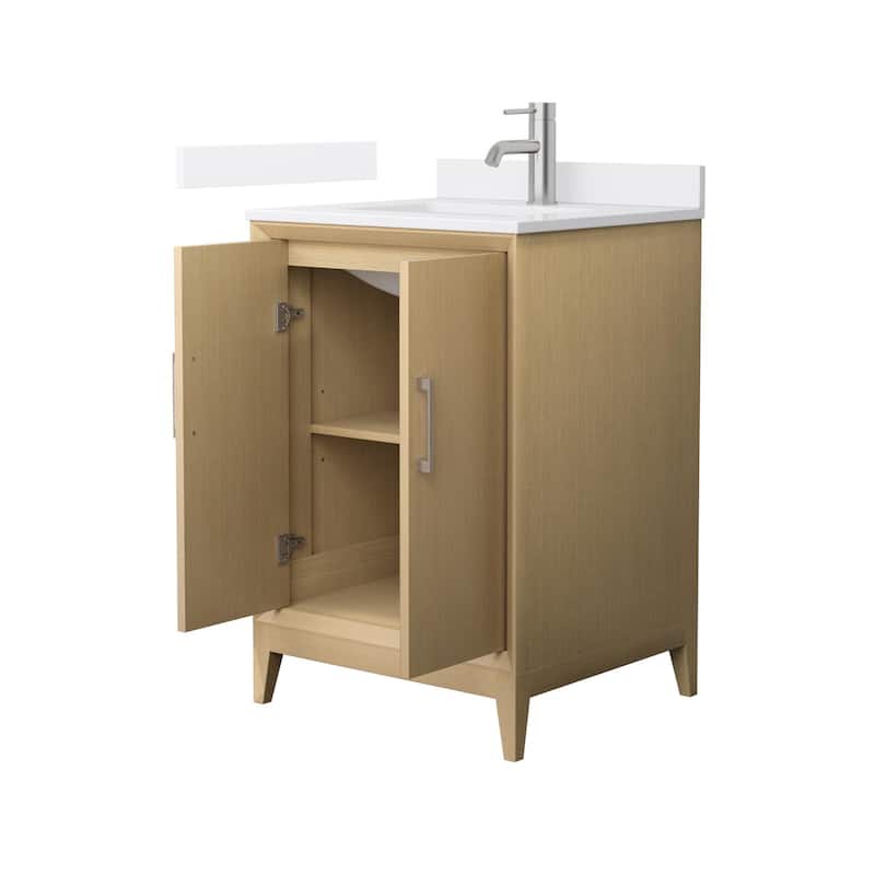 Wyndham Collection WCH7575-24S-QTZ-UNSMXX Janna 24" Free Standing
