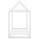 preview thumbnail 14 of 22, Kids and Baby Twin Size Metal House Shape Platform Bed,Sturdy Frame For Home