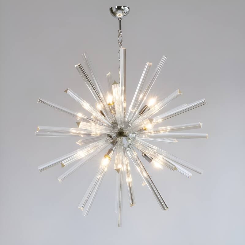 9 - Light Sputnik Crystal Chandelier Space Inspired Lighting