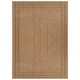preview thumbnail 35 of 98, World Rug Gallery Border Indoor/Outdoor Flat Woven Area Rug