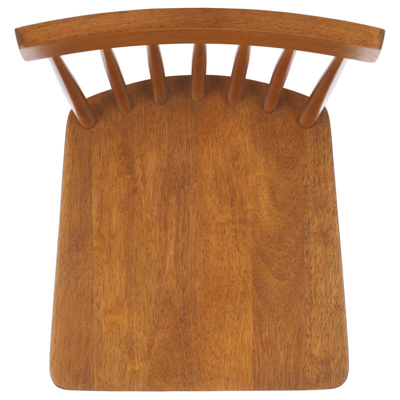 SAFAVIEH HOME Aziel Spindle Dining Chair (Set of 2) - 16"W x 20"D x 34"H