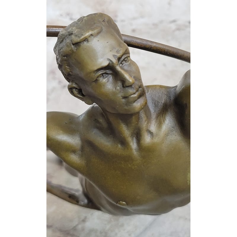 Cirque Du Soleil Acrobat Circus Performer Bronze Statue Sculpture Original Vitaleh Art
