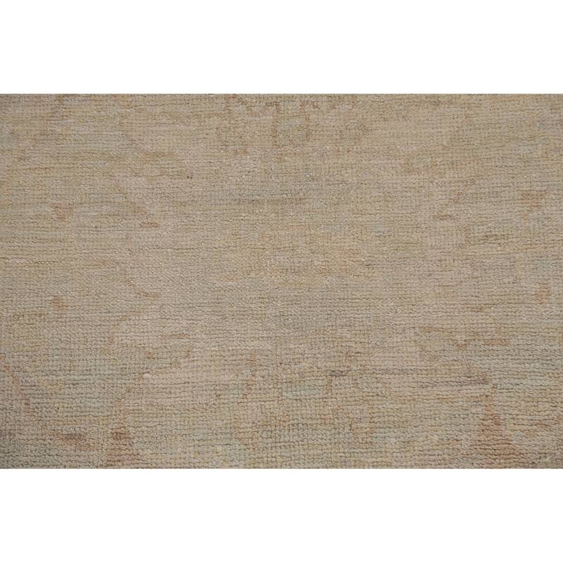 Vegetable Dye Muted Oushak Oriental Area Rug Wool Hand-knotted Carpet - 8'5" x 10'6"