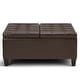 preview thumbnail 16 of 168, WYNDENHALL Elliot Transitional Table Ottoman