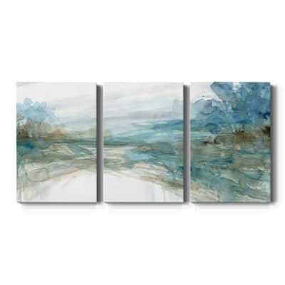 Watery Treeline- Premium Gallery Wrapped Canvas - Ready to Hang
