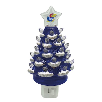 6.5" Kansas Xmas Tree Nite Lite