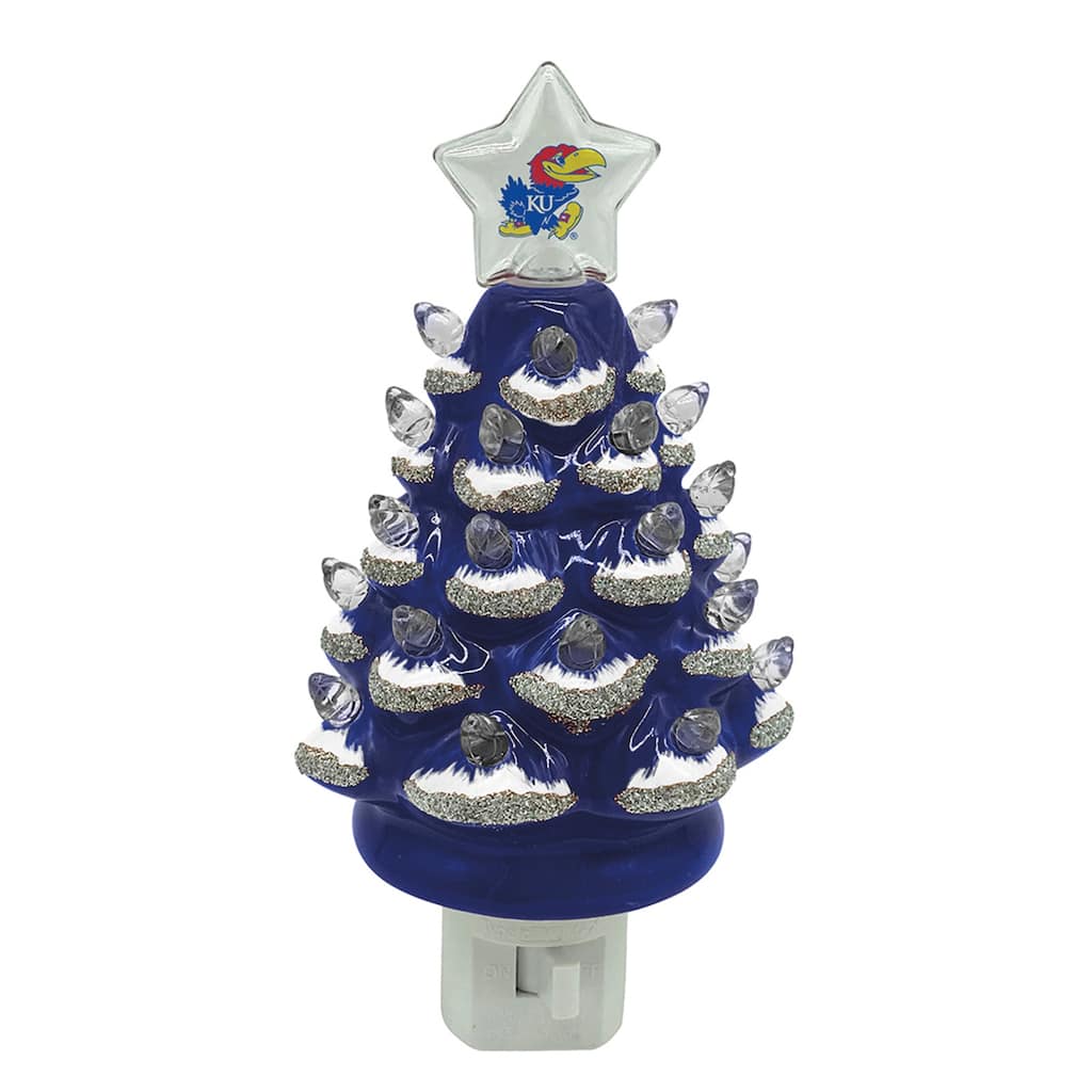 6.5" Kansas Xmas Tree Nite Lite